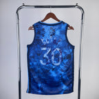 Regata NBA Golden State Warriors Stephen Curry Nike Royal Select Séries Swingmam 2022/23 - Masculina