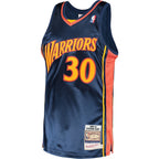 Regata NBA Golden State Warriors Mitchells Ness Navy 2009/10 Hardwood Classics - Masculina
