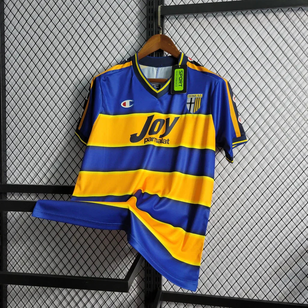 Camisa Parma 01/02 Home - Retrô Masculina