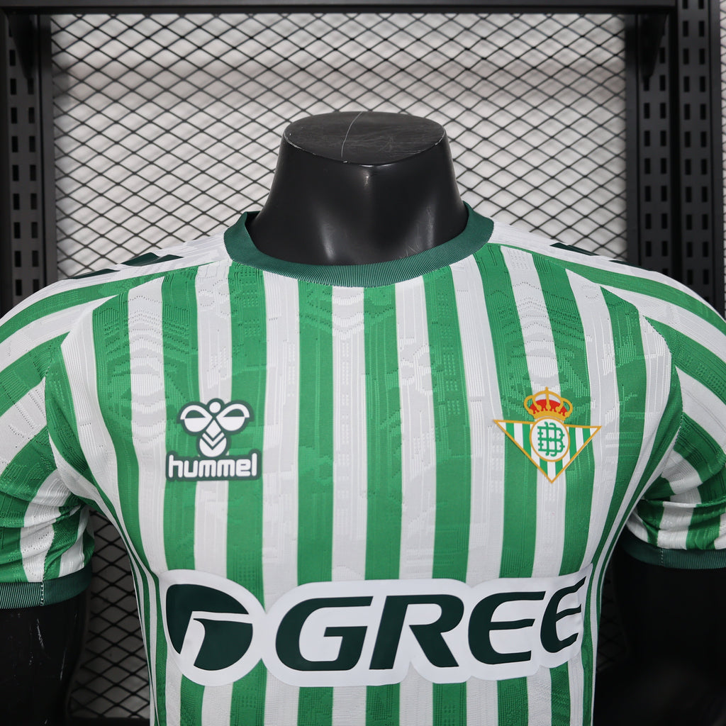 Camisa Real Betis Home 25/26 Hummel - Versão jogador - Masculina