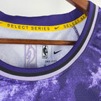 Regata NBA Los Angeles Lakers LeBron James Nike Purple Select Séries Swingmam - Masculina