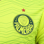 Camisa Palmeiras III 23/24 s/n° Torcedor Puma Masculina - Amarelo Fluorescente