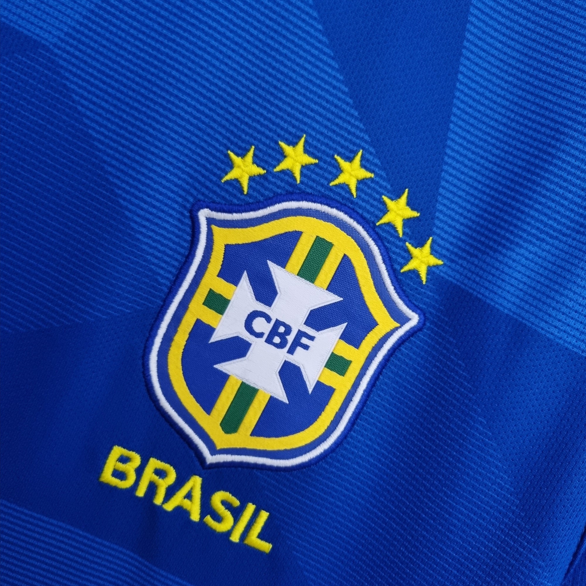 Camisa Retrô 2018 Seleção Brasileira II Nike Masculina - Azul