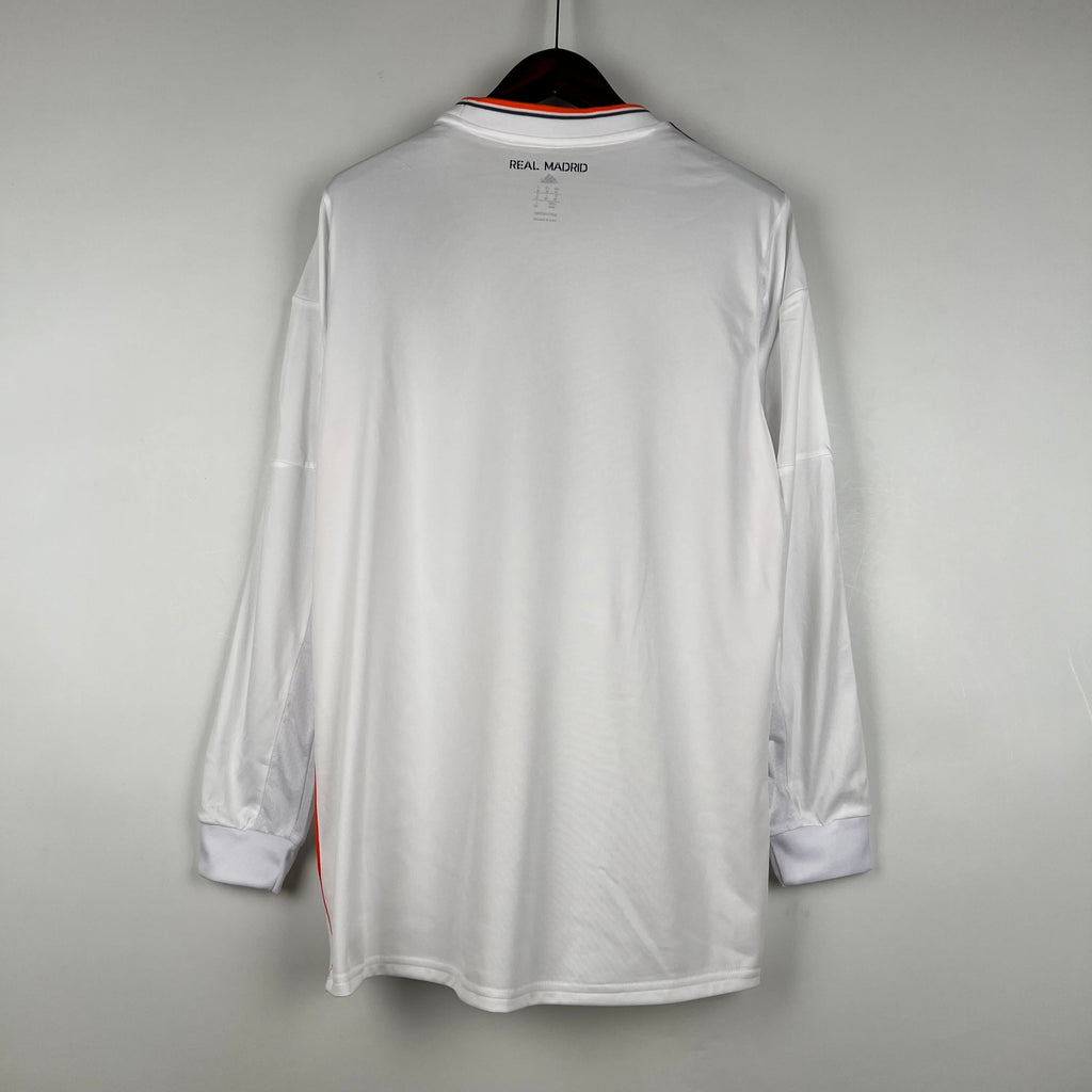 Camisa Real Madrid 13/14 Home Manga Longa - Retrô Masculina