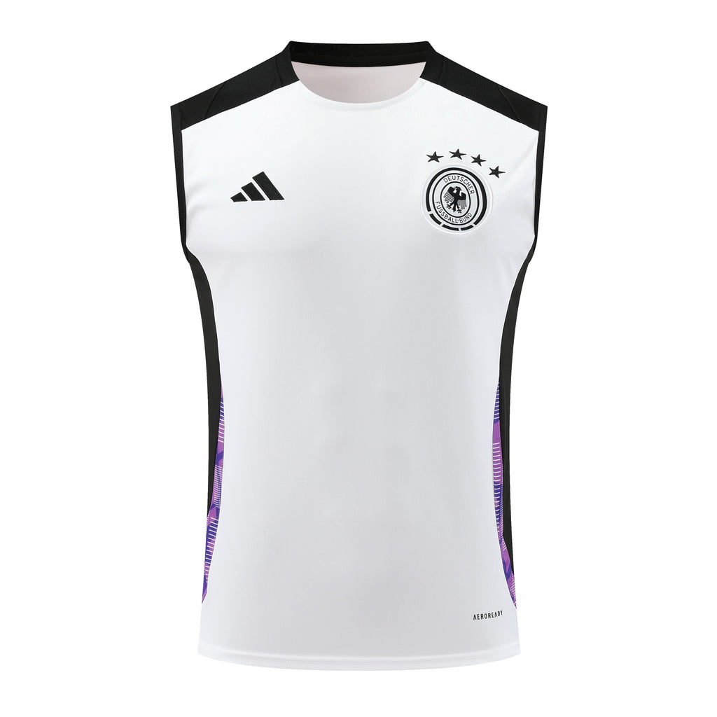 Kit treino Seleção Alemanha 2024/25 Adidas - Branco