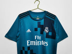 Camisa Real  Madrid 2017/18 - Versão Retrô Masculino - Azul