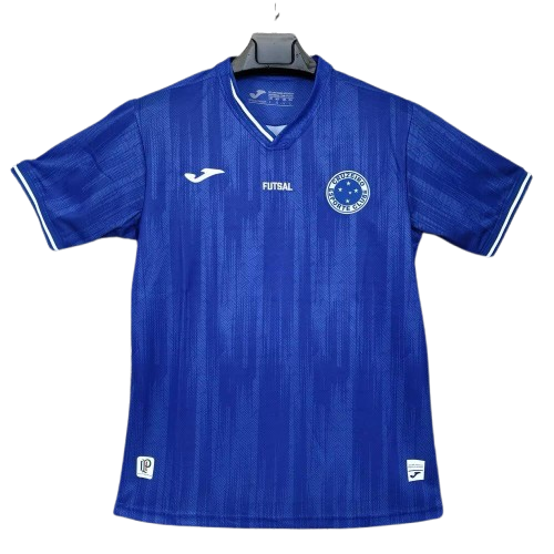 Camisa Cruzeiro Titular 2025 Futsal - Joma Torcedor Masculina