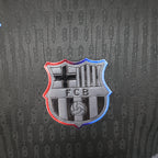 Camisa Barcelona x Travis Scott away 24/25 Versão jogador - Preta