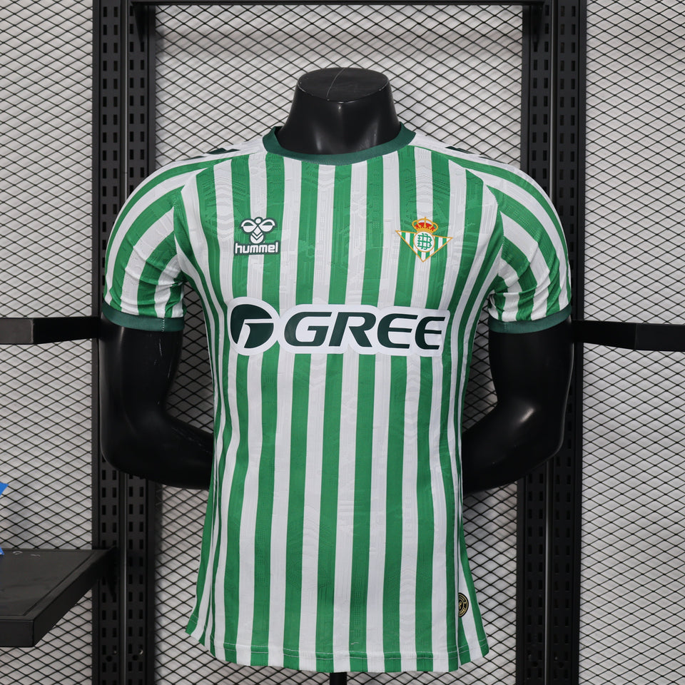 Camisa Real Betis Home 25/26 Hummel - Versão jogador - Masculina