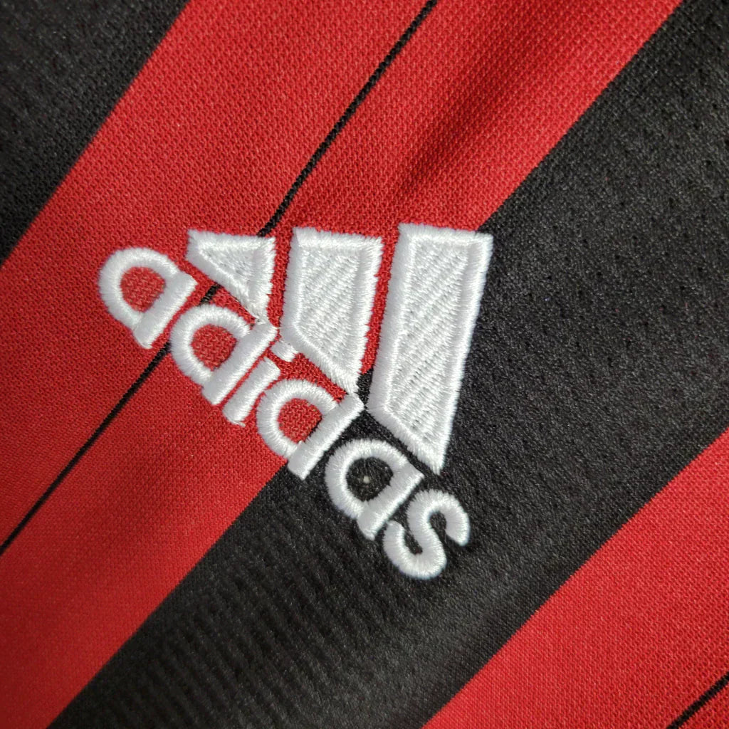 Camisa Milan 13/14 Home Manga Longa - Retrô Masculina