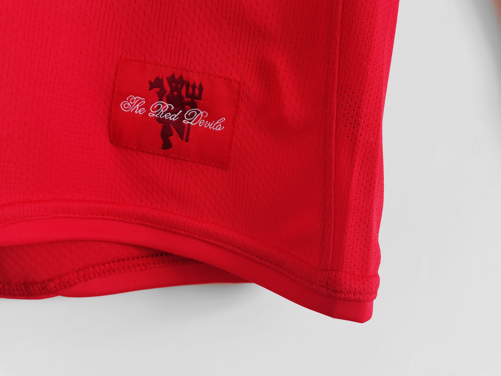 Camisa Manchester United  2007/08 Manga Longa - Versão Retrô Masculina - Vermelha