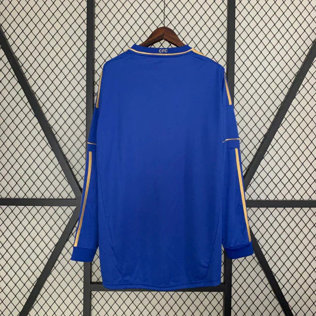 Camisa Chelsea 12/13 Home Manga Longa - Retrô Masculina
