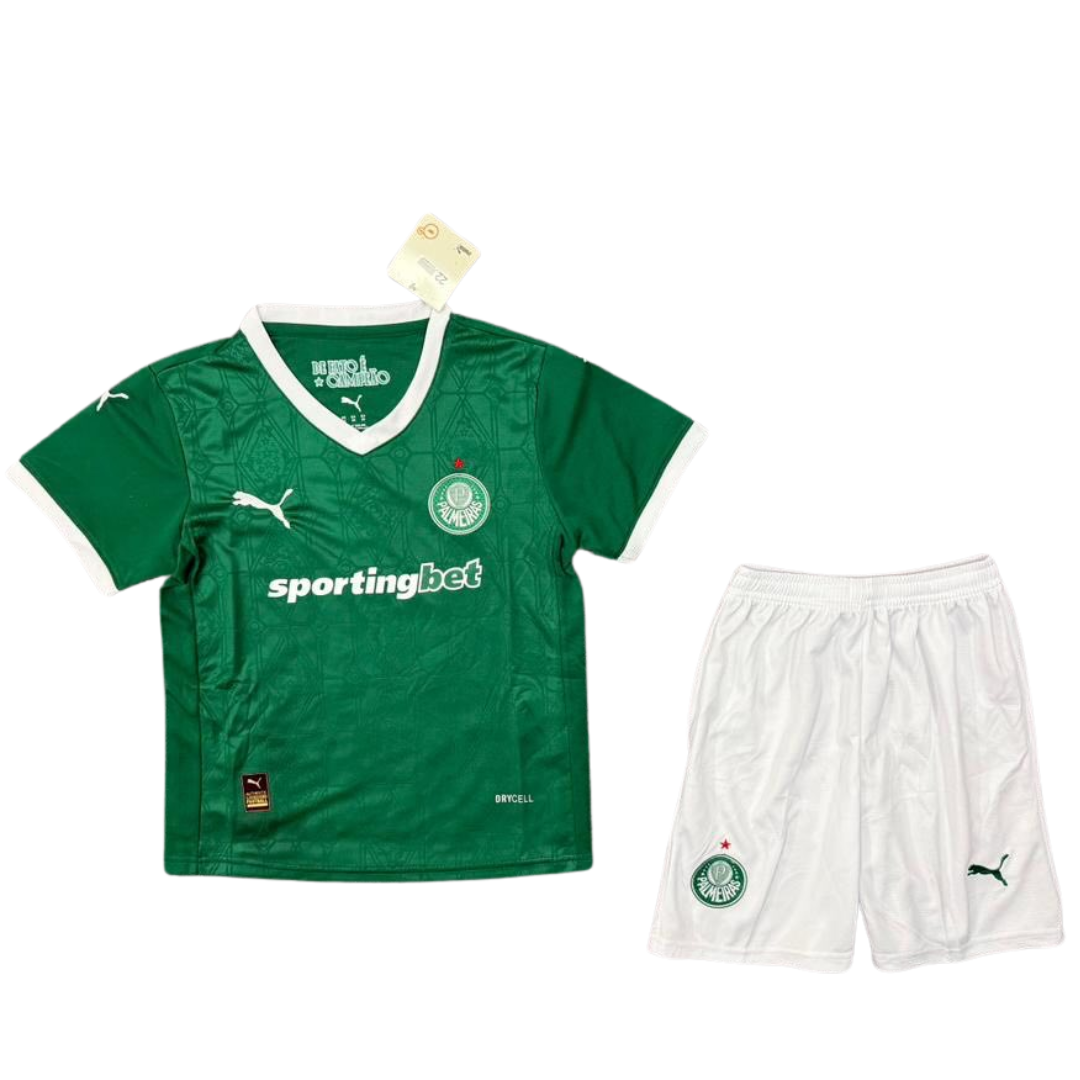 Kit Infantil Palmeiras Home 25/26