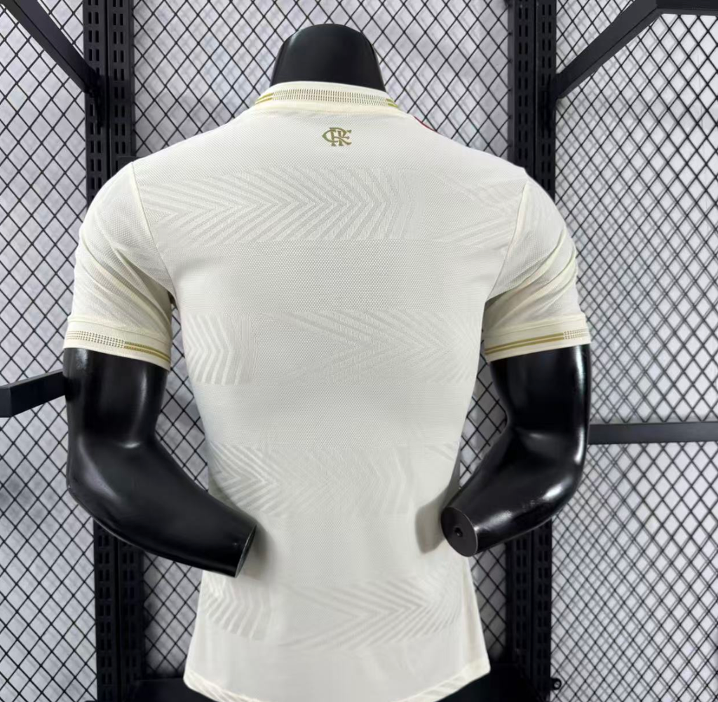 Camisa Flamengo III 25/26 Jogador Adidas Masculina - Off White