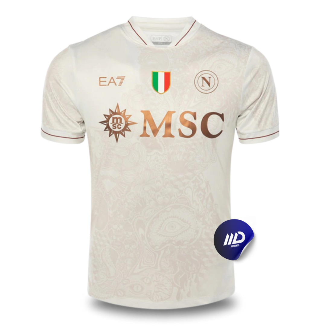 Camisa Napoli 25/26 Away - Torcedor Masculina