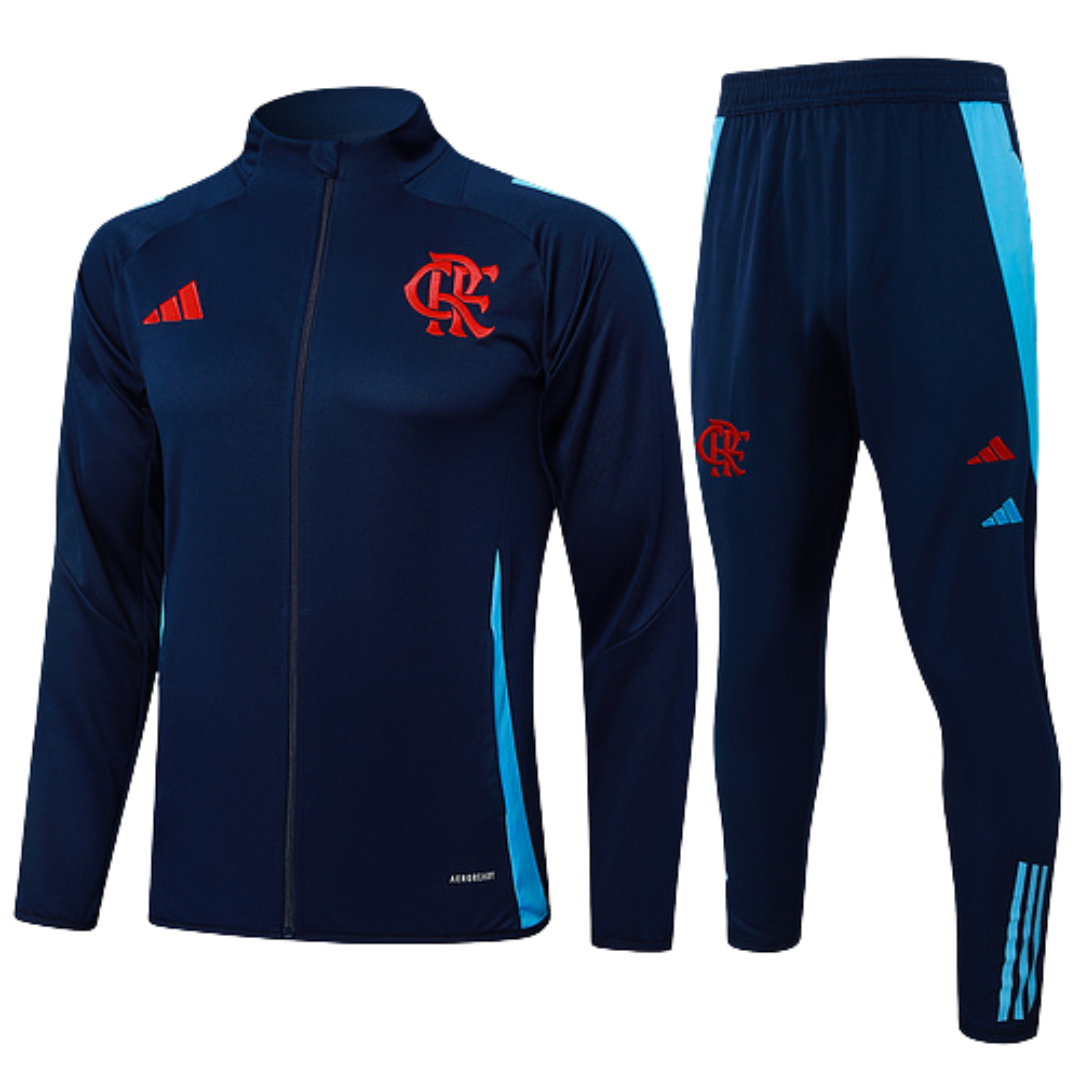 Conjunto de Passeio Flamengo 2025 - Azul Escuro