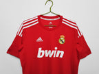 Camisa Real  Madrid 2011/12- Versão Retrô Masculino - Vermelha