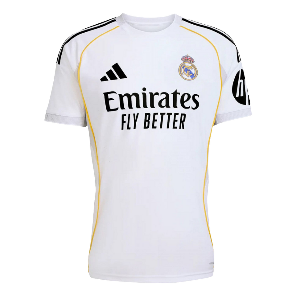 Camisa Real Madrid Home 25/26 Adidas - Versão Torcedor - Masculina - Branca