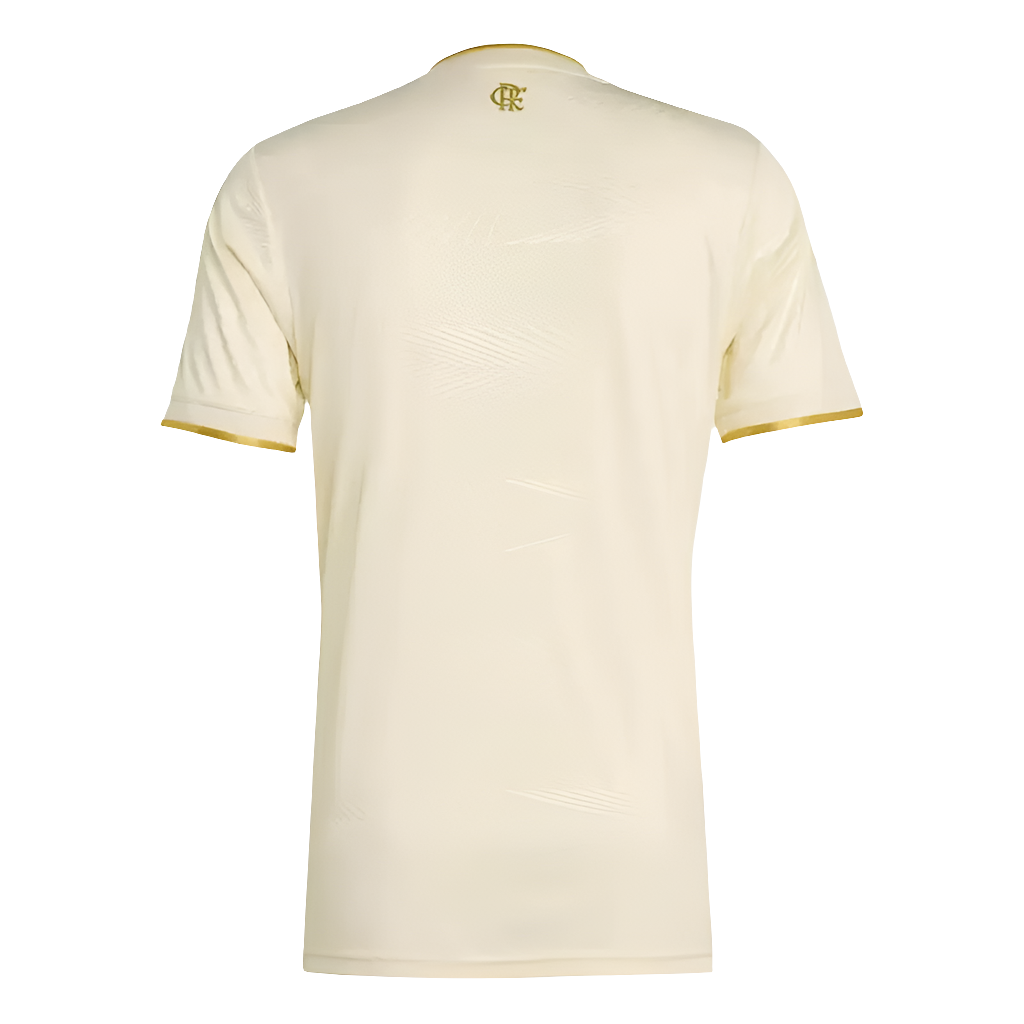Camisa Flamengo Ill 25/26 s/n° Torcedor Adidas Masculina - Bege Claro