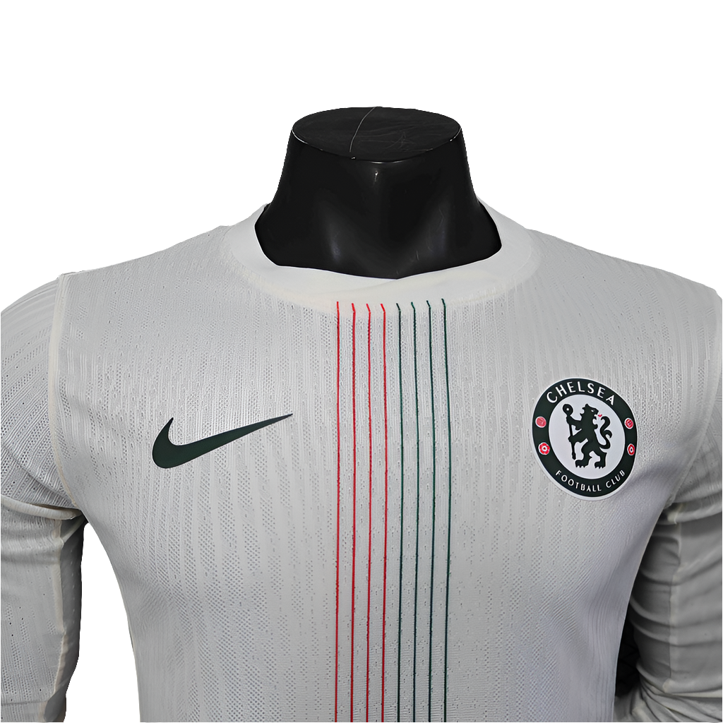 Camisa Chelsea 2025/26 Manga Longa - Versão do jogador Masculina
