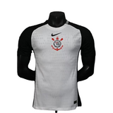 Camisa Corinthians l 25/26 S/N Jogador Nike Masculina - Branco+Preto