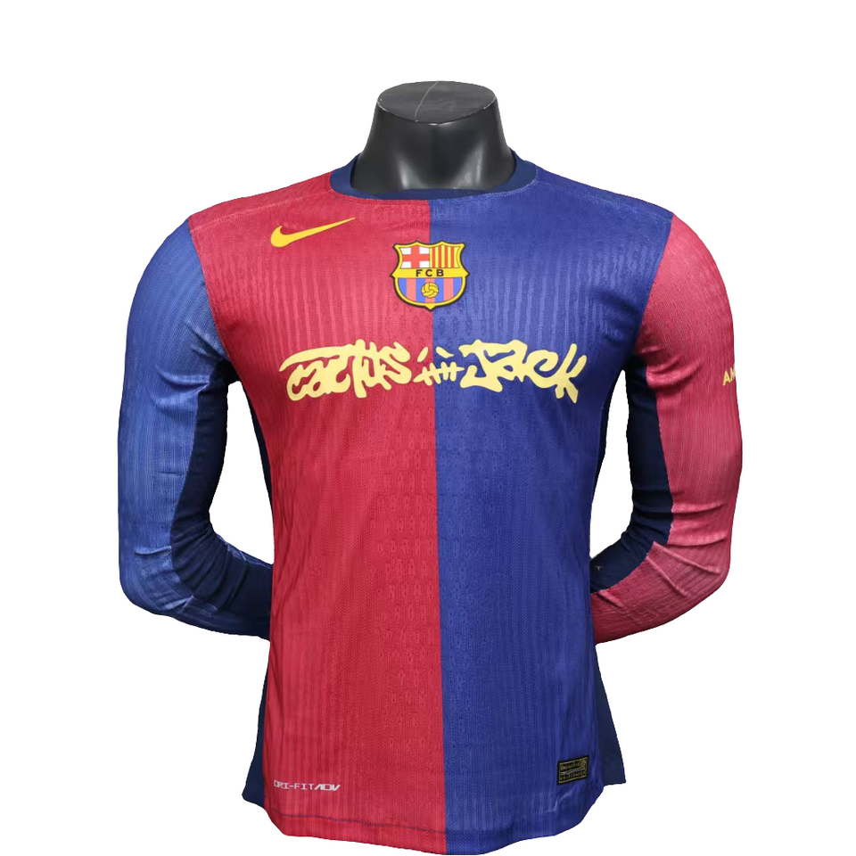 Camisa Barcelona Edição especial Travis Scott 25/26 Jogador - Masculina