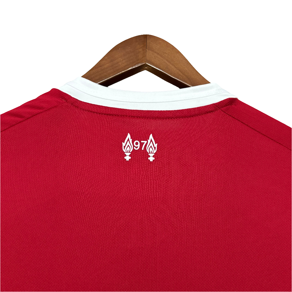 Camisa Liverpool I 25/26 Adidas Torcedor Masculina - Vermelha