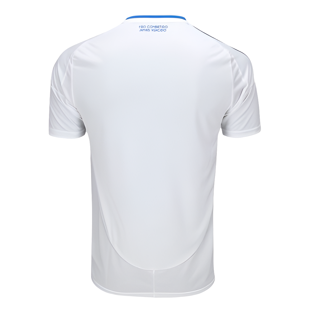 Camisa Cruzeiro II 25/26 s/n Torcedor Adidas Masculina - Branco+Azul