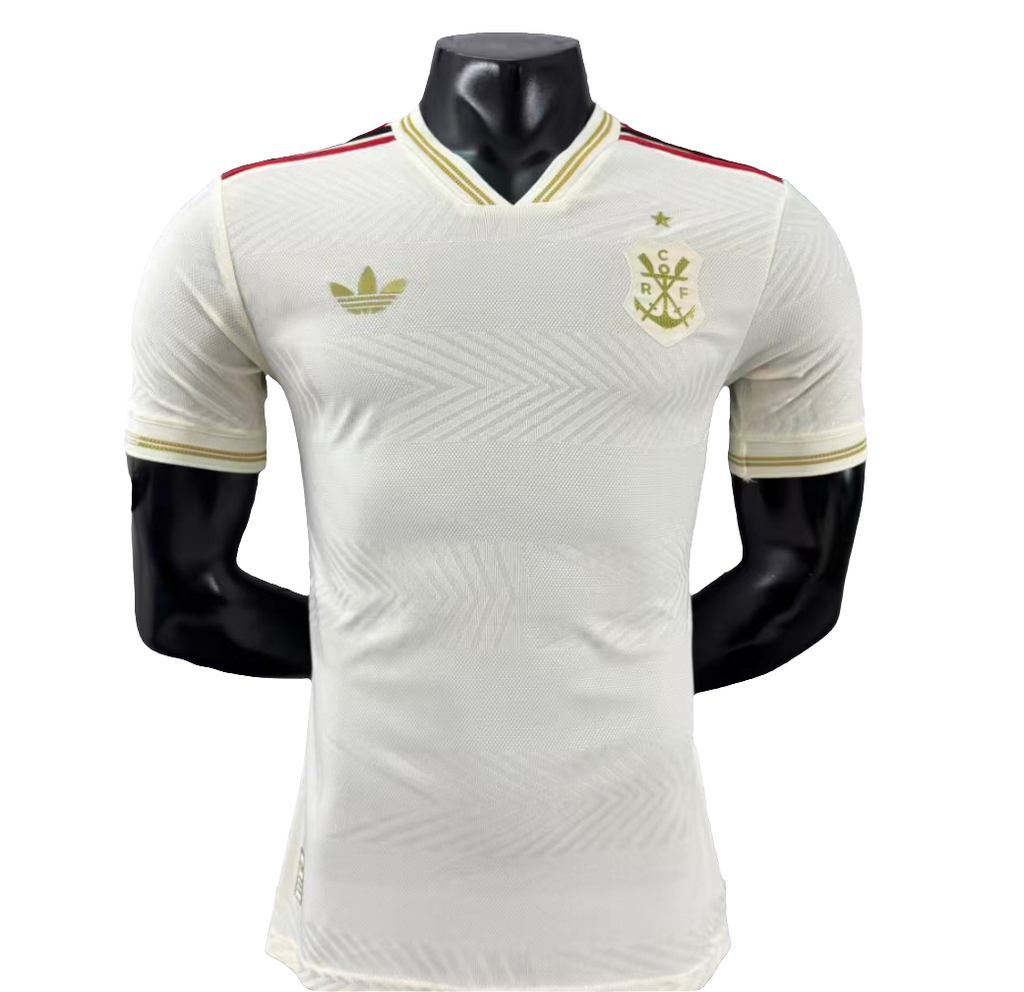 Camisa Flamengo III 25/26 Jogador Adidas Masculina - Off White