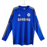 Camisa Chelsea Home 2012/13 Manga Longa - Versão Retrô Masculina - Azul