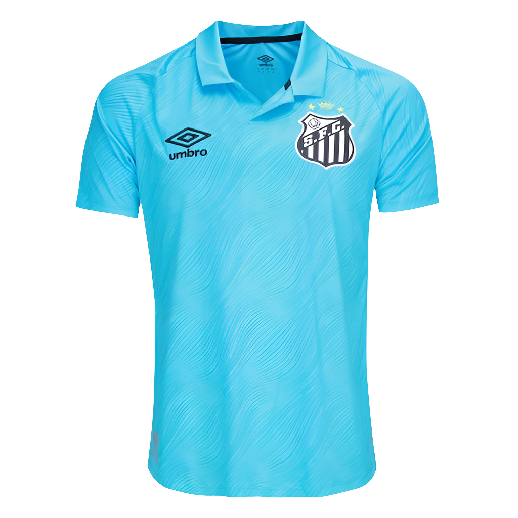 Camisa Santos 25/26 s/n Torcedor Edição Especial Umbro Masculino - Azul+Preto
