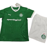 Kit Infantil Palmeiras Puma I 25/26 Torcedor - Verde+ Branco