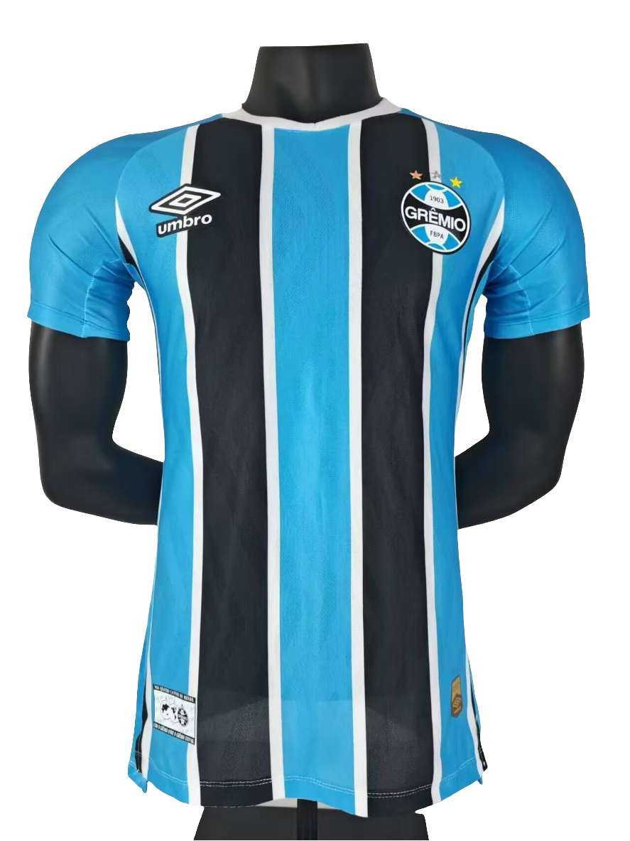 Camisa Grêmio l 25/26 jogador Umbro Masculina - Azul + Preto