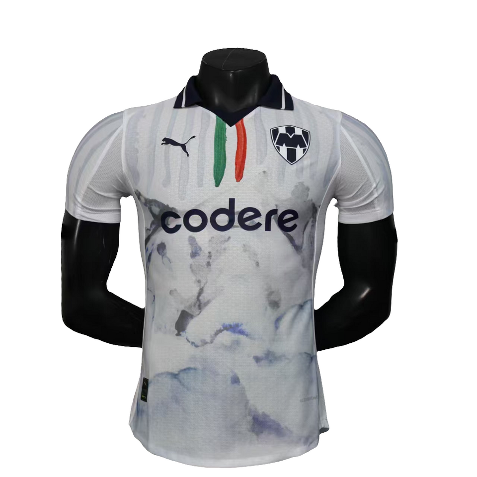 Camisa C.F Monterrey 2025/26 s/n Jogador  Masculina - Branca