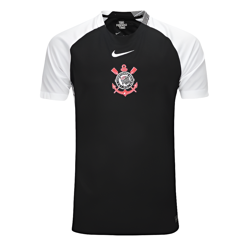 Camisa Corinthians II 25/26 s/n Torcedor Nike Masculina - Preto+Branco