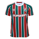 Camisa Fluminense I 25/26 s/n Torcedor Umbro Masculina - Verde+Vermelho