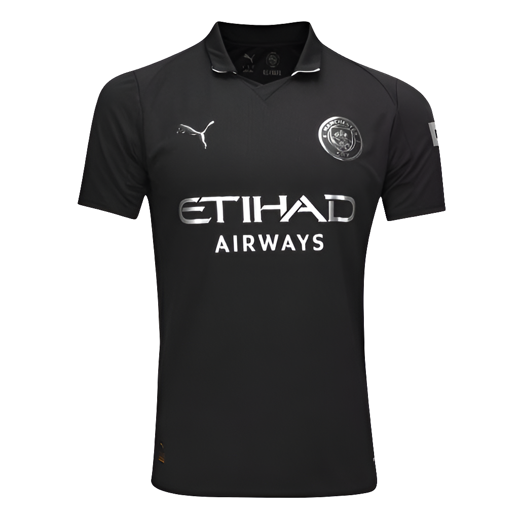 Camisa Manchester City Away 25/26 s/n Torcedor Puma Masculina - Preto