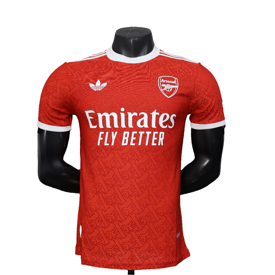 Camisa Arsenal 25/26 Versão jogador Adidas Masculina -Vermelha