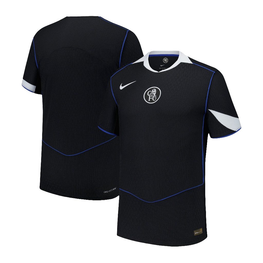 Camisa Chelsea III 2025/26 Masculina Nike Torcedor - Preta