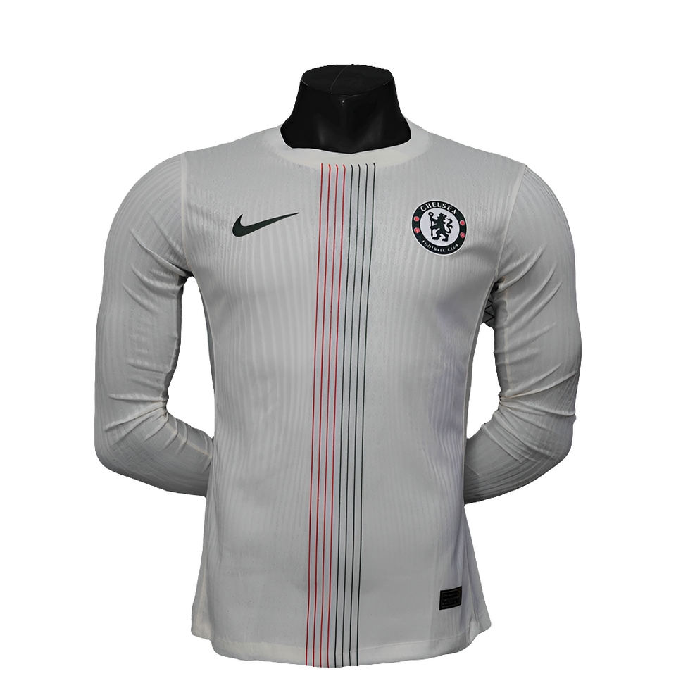 Camisa Chelsea 2025/26 Manga Longa - Versão do jogador Masculina