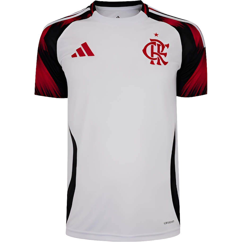 Camisa Flamengo II 25/26 s/n° Torcedor Adidas Masculina - Branca