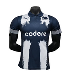 Camisa C.F Monterrey 2025/26 s/n Jogador  Masculina - Azul marinho+Branco