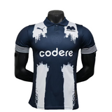Camisa C.F Monterrey 2025/26 s/n Jogador  Masculina - Azul marinho+Branco