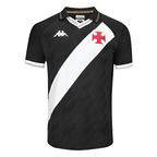Camisa Vasco I 25/26 s/n Torcedor Kappa Feminino - Preto+Branco