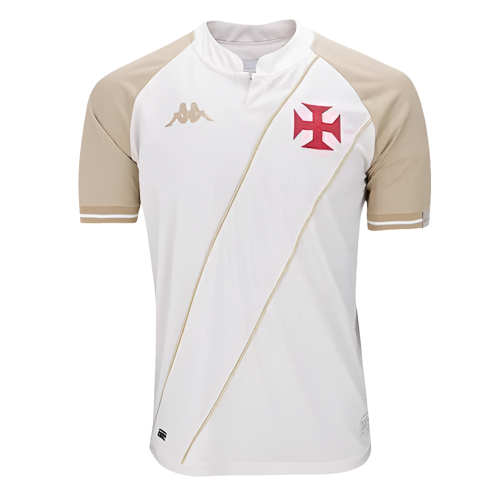 Camisa Vasco III 2024/25 Torcedor Masculino Kappa - Bege