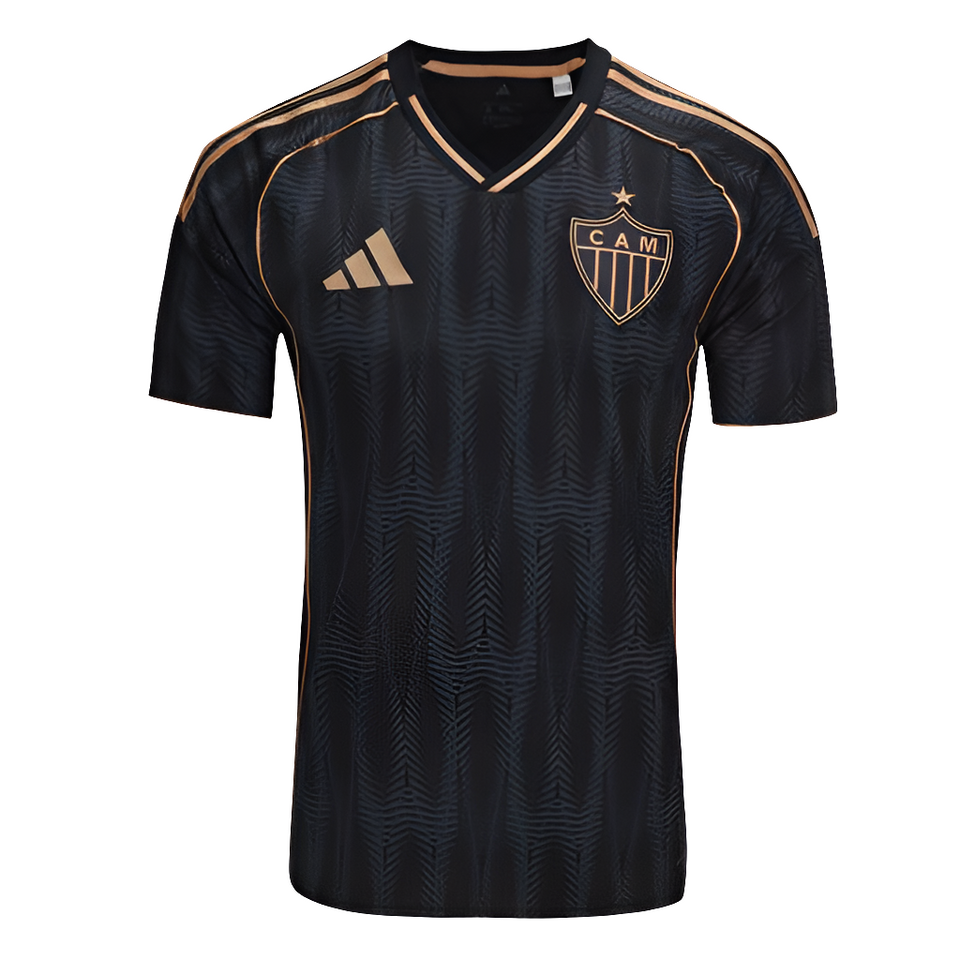 Camisa Atlético Mineiro III 25/26 s/n Torcedor Adidas Masculina - Preto