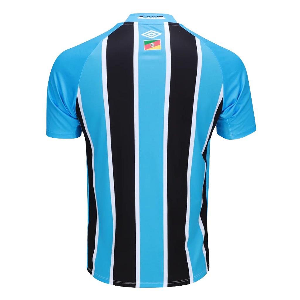 Camisa Grêmio l 25/26 Torcedor Umbro Masculina - Azul+Preto