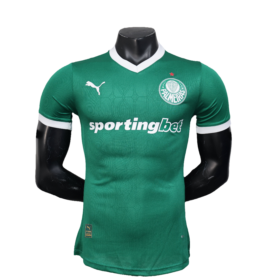 Camisa Palmeiras Home 2025/26 - Versão Jogador - Masculina - Verde