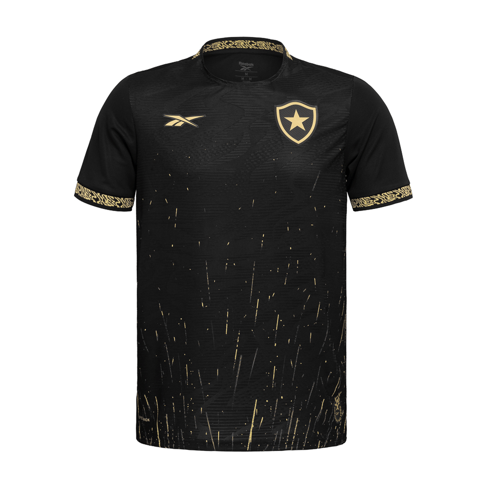 Camisa Botafogo II 24/25 s/n° Jogador Reebok Masculina - Preto
