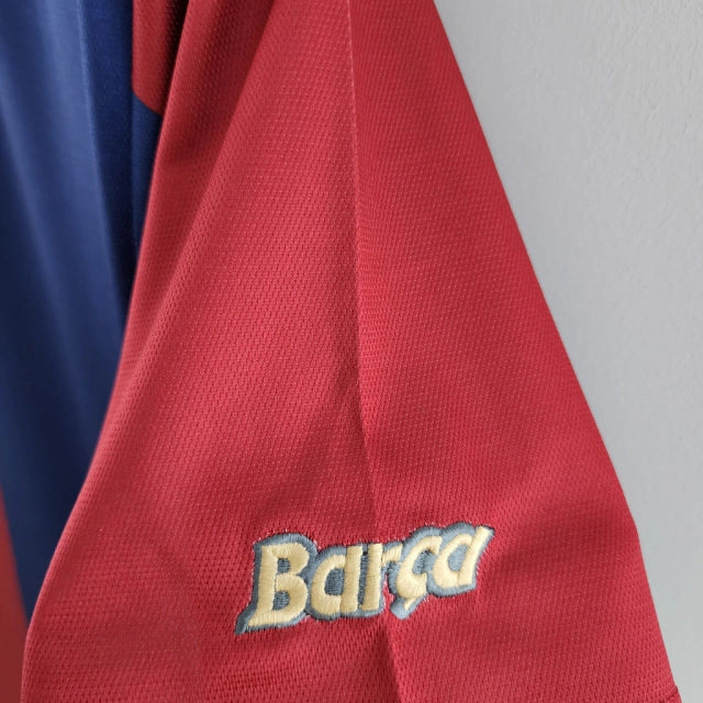 Camisa Barcelona 98/99 Home - Retrô Masculina